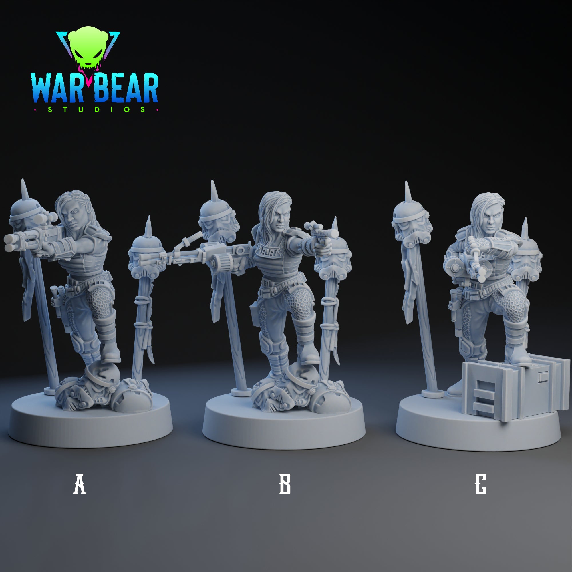 Alliance Enforcers | War Bear Studios | 1:48 Scale | 35mm | DnD, Pathfinder, TTRPG