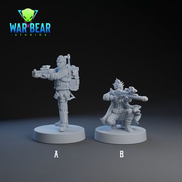 Alliance Heavy Weapons | War Bear Studios | 1:48 Scale | 35mm | DnD, Pathfinder, TTRPG