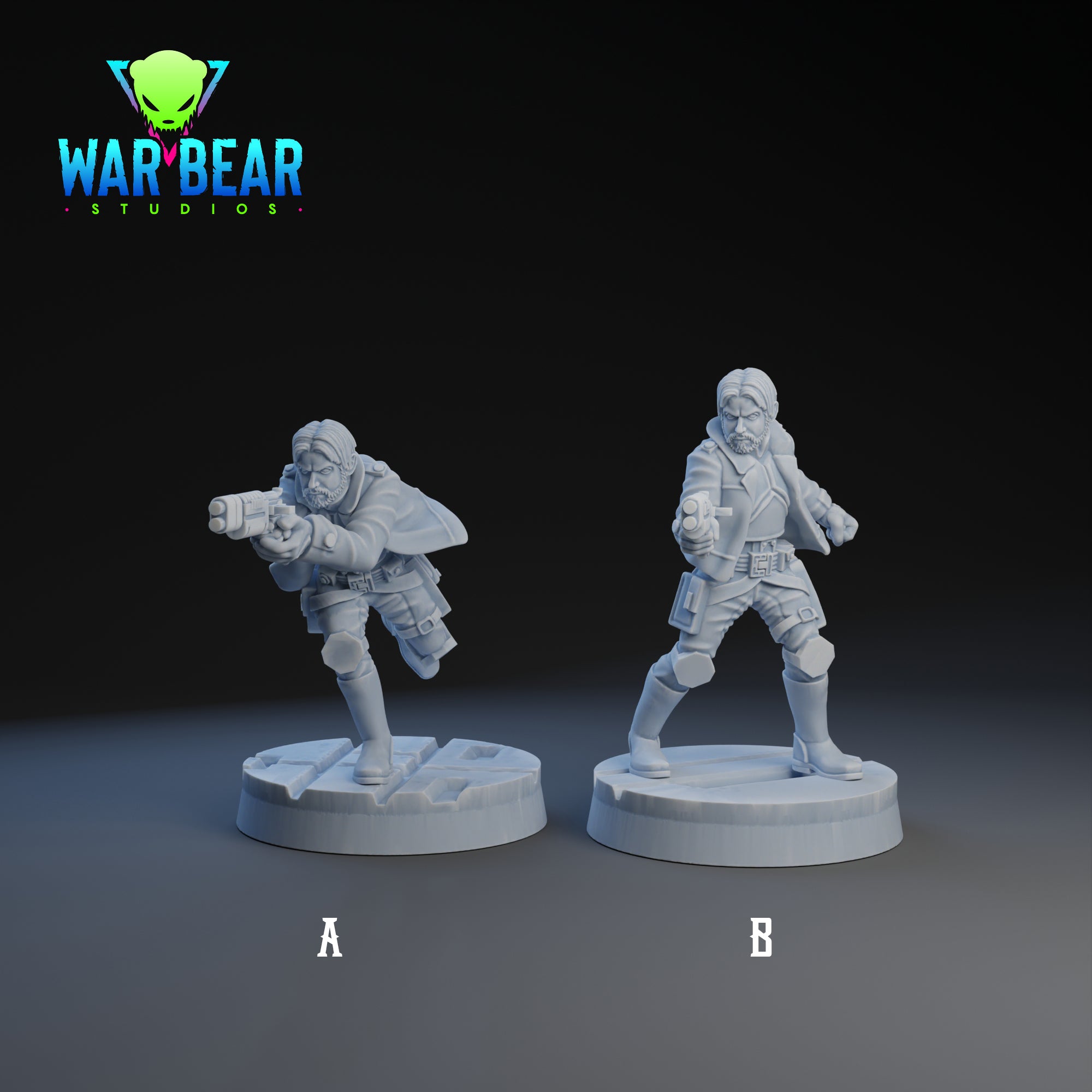 Alliance Operative | War Bear Studios | 1:48 Scale | 35mm | DnD, Pathfinder, TTRPG