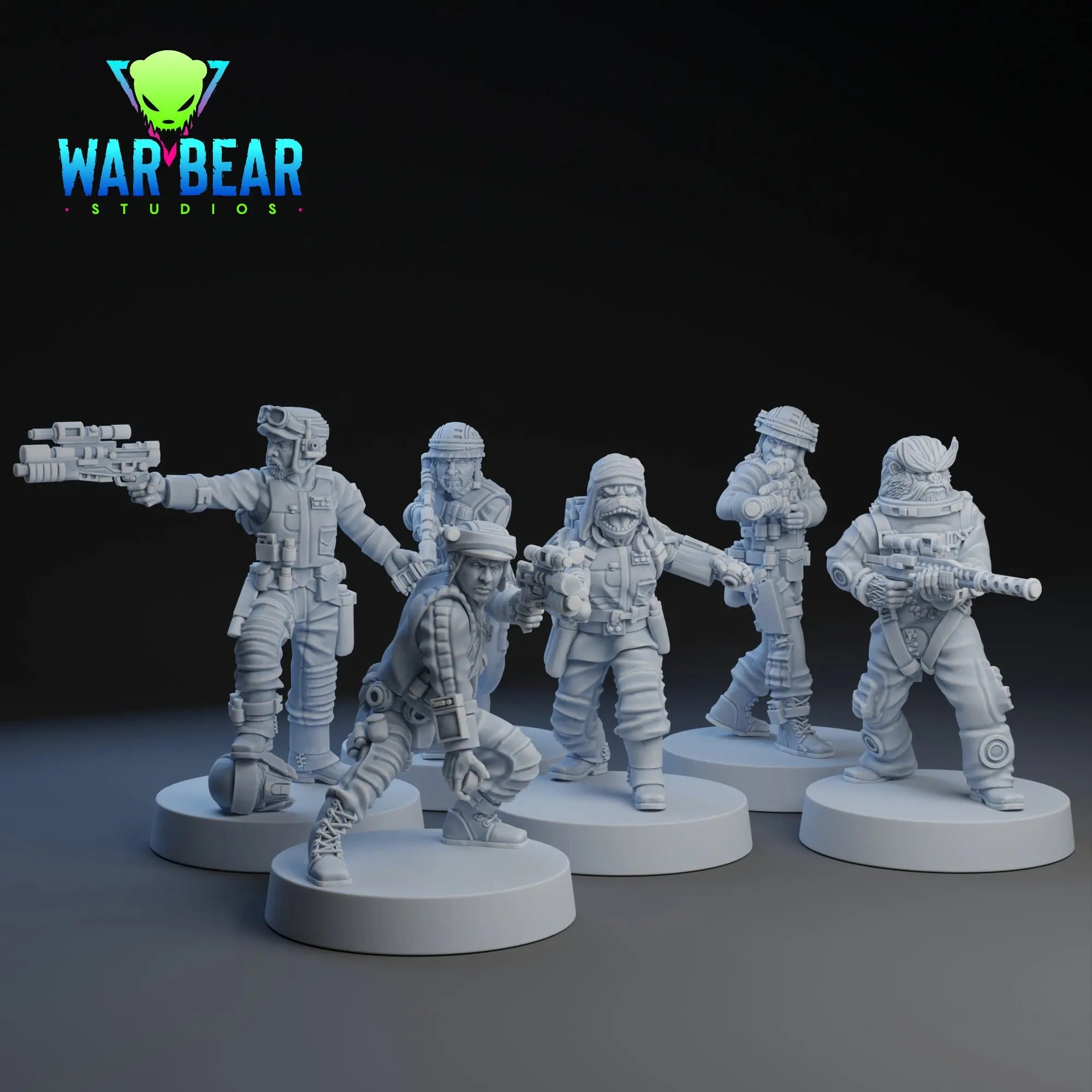 Alliance Pathseekers | War Bear Studios | 1:48 Scale | 35mm | DnD, Pathfinder, TTRPG