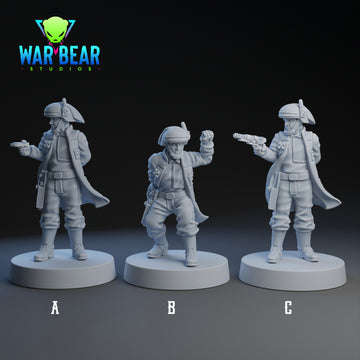 Consular Captain | War Bear Studios | 1:48 Scale | 35mm | DnD, Pathfinder, TTRPG