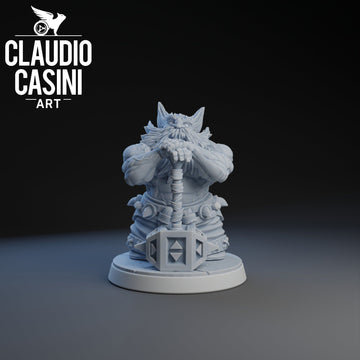 Dwarf Barbarian | Claudio Casini Art | 32mm