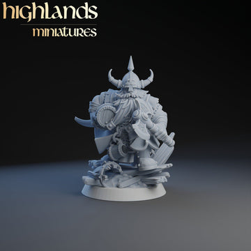 Dwarf Brewmaster ‧ Highlands Miniatures ‧ 28/32mm