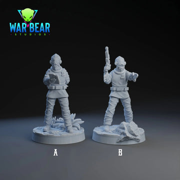 Insurgent It's a Trap Admiral | War Bear Studios | 1:48 Scale | 35mm | DnD, Pathfinder, TTRPG