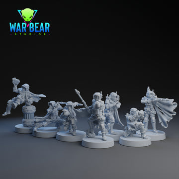 Imperial Recon Troopers | War Bear Studios | 1:48 Scale | 35mm | DnD, Pathfinder, TTRPG