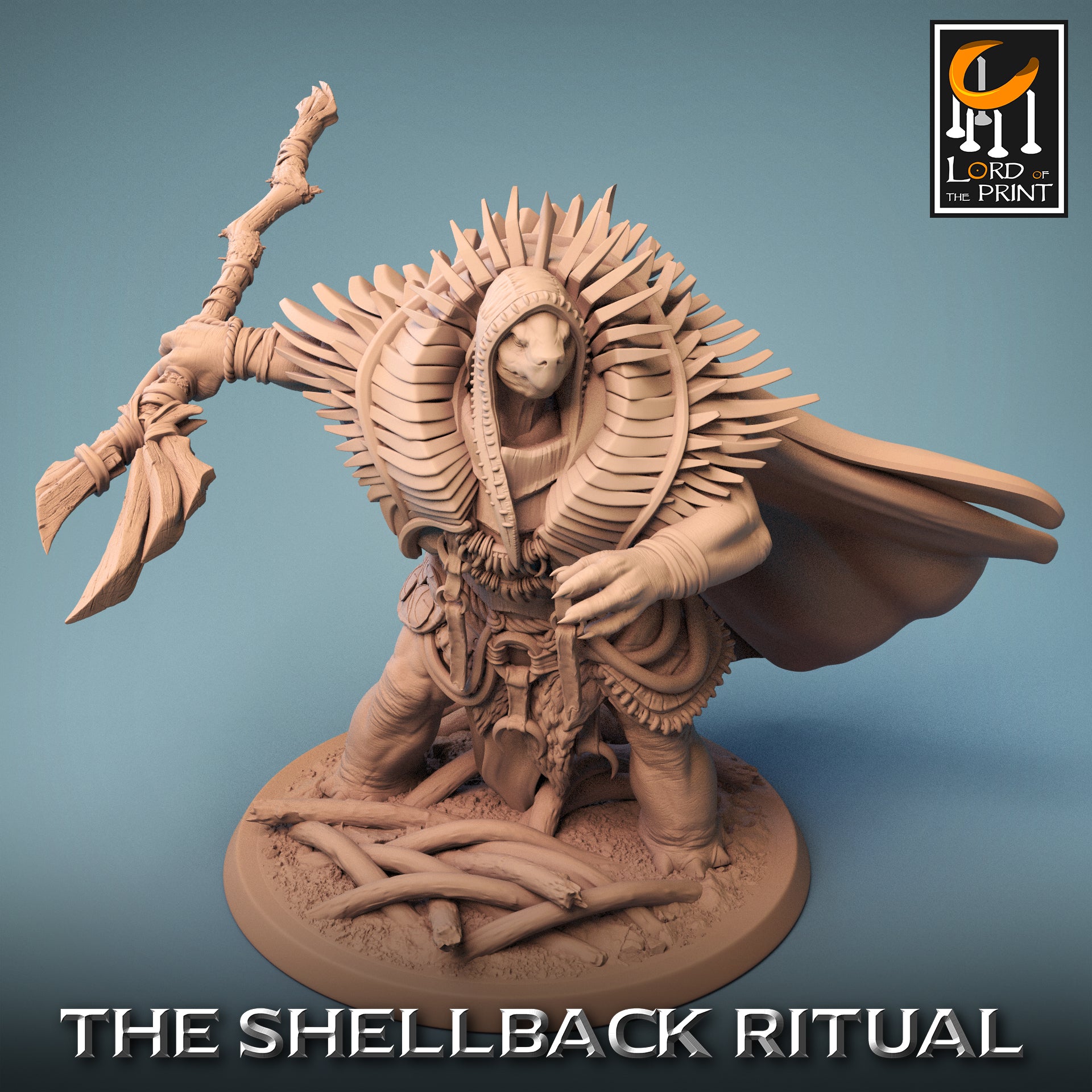 Shellback Shaman | 2 Varianten | Lord of the Print | 32mm