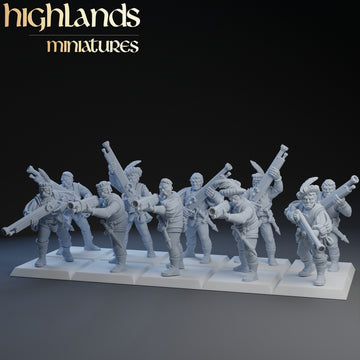 Sunland Arquebusiers | Highlands Miniatures | 32mm