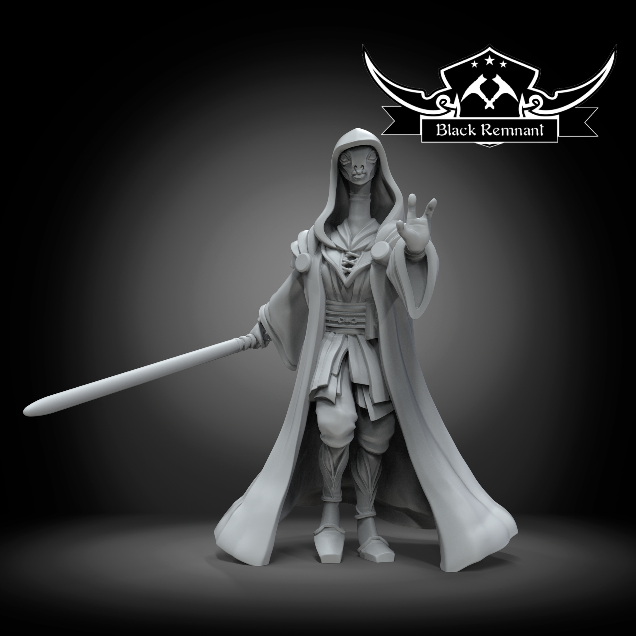 The Noble - Mystical Warrior Academy ‧ Black Remnant ‧ 1:48 Scale ‧ 35mm