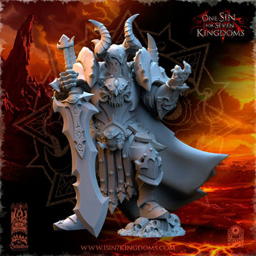 Vrolok, Lord of Destruction | The Beholder Miniatures | 32mm | DnD, Pathfinder, TTRPG