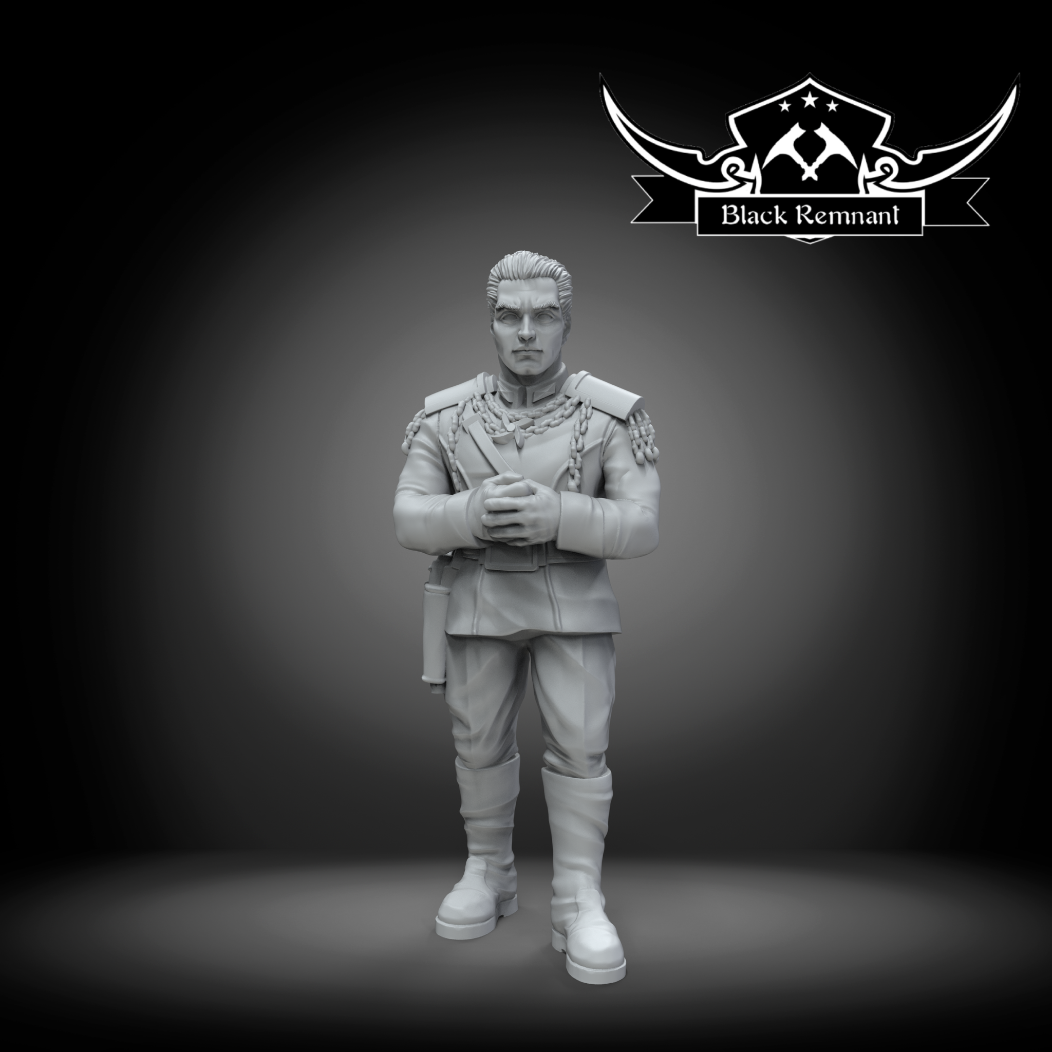 Expeditionnary Young Blue Admiral ‧ Black Remnant ‧ 1:48 Scale ‧ 35mm