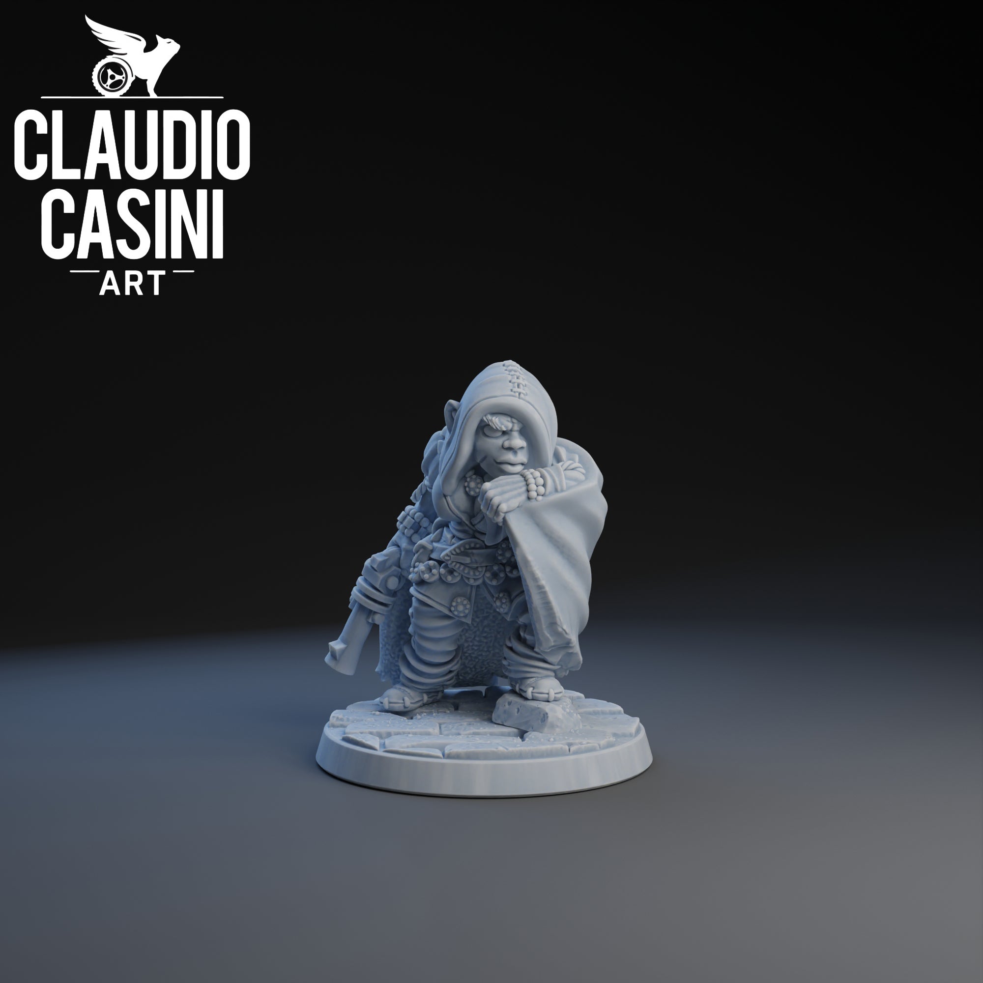 Halfling Assasin | Claudio Casini Art | 32mm