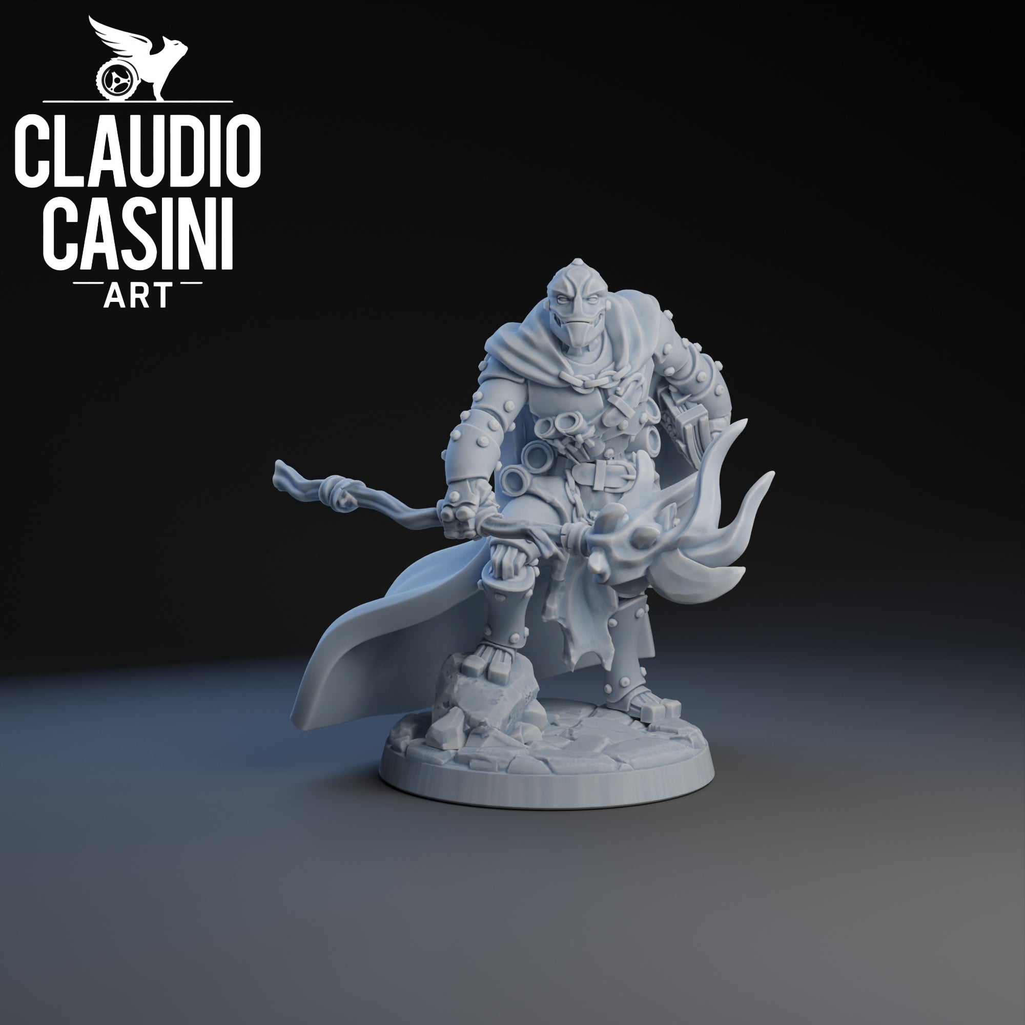 Warforged Wizard | Claudio Casini Art | 32mm