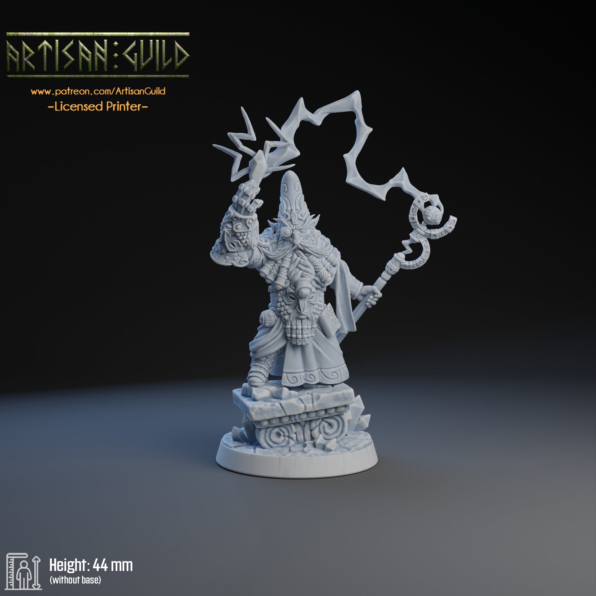 Gilgamesh - Gnome King of Golemmar | Artisan Guild | 32mm