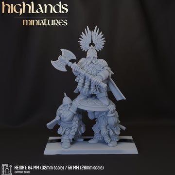 King Ulric of Thrym-Heim | Highlands Miniatures | 32mm
