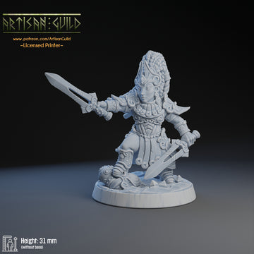Ishtara - Gnome Queen of Golemmar | Artisan Guild | 32mm