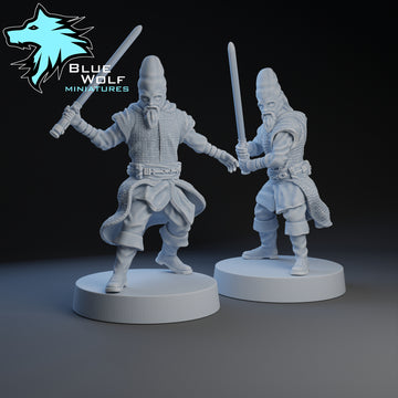 Glactical Warrior ‧ 2 Varianten ‧ Blue Wolf Miniatures ‧ 1:48 Scale ‧ 35mm