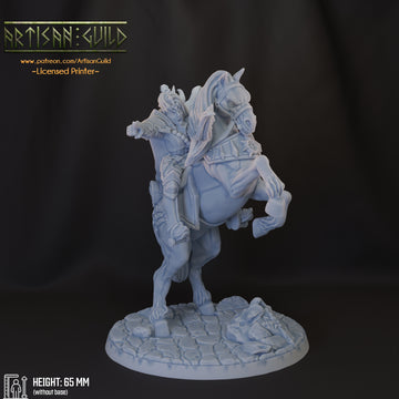 Mounted Morgana on Warhorse | Artisan Guild | 32mm