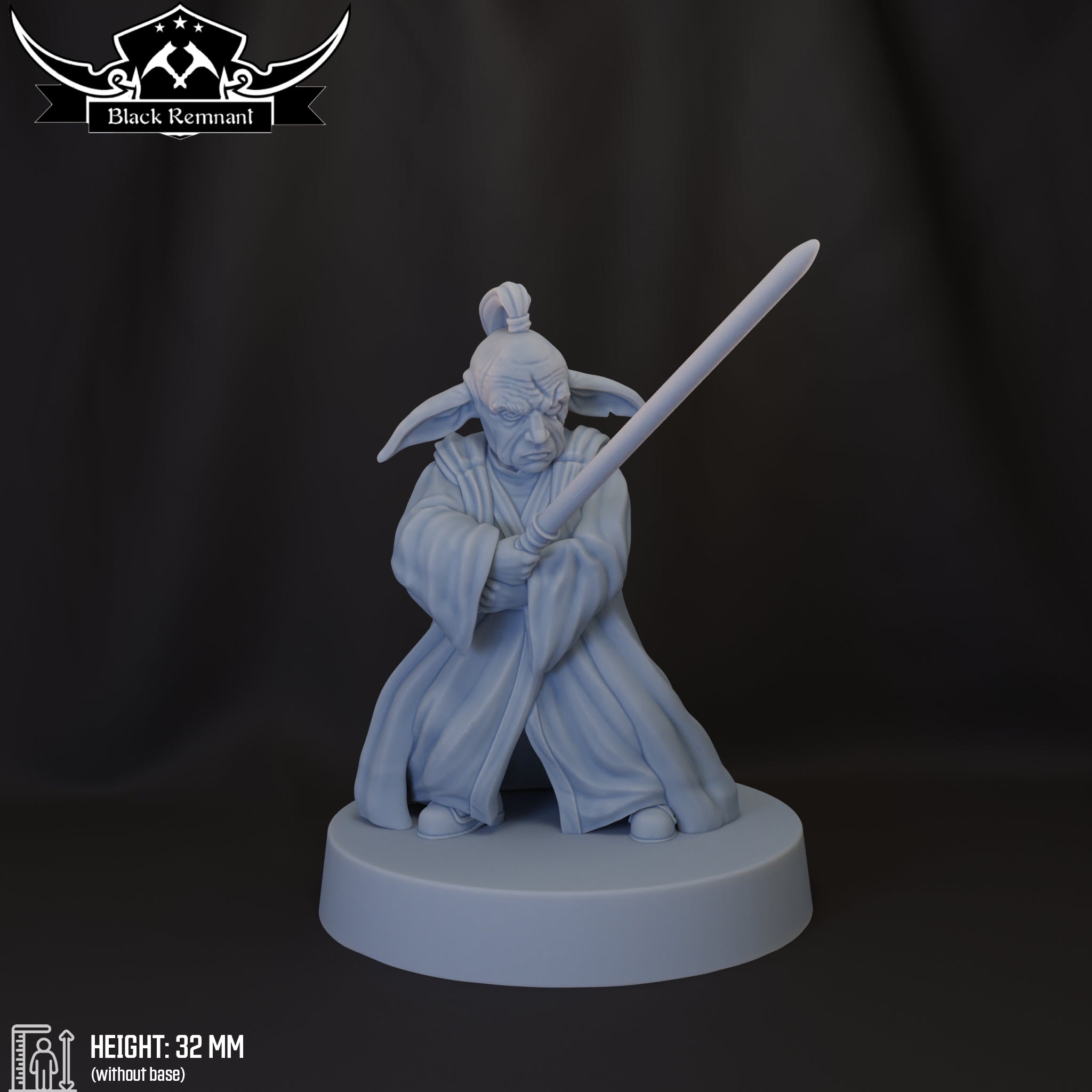 Mystical Gnome Warrior ‧ Black Remnant ‧ 1:48 Scale ‧ 35mm