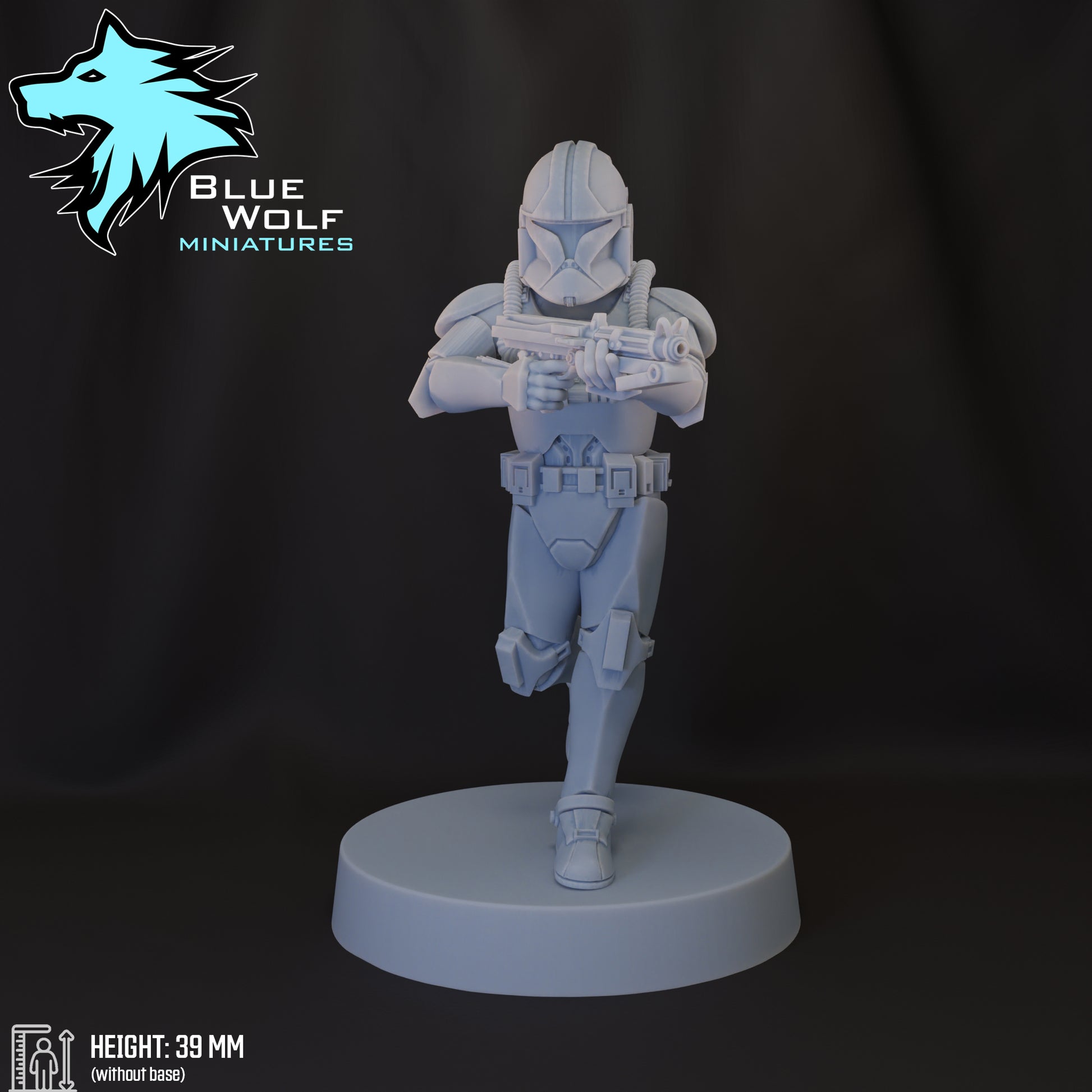 P1 Clone Pilots ‧ Blue Wolf Miniatures ‧ 1:48 Scale ‧ 35mm.
