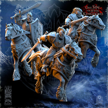 Stormwolves Storm-Knights ‧ 3 Varianten ‧ The Beholder Miniatures ‧ 32mm