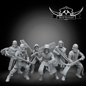 Ren Knights ‧ Black Remnant ‧ 1:48 Scale ‧ 35mm.